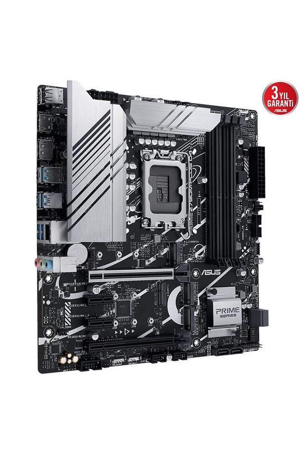 Prıme Z790m-plus D4, 4xddr4, 3x M.2, Hdmı, Dp, Type-c, 12-13.nesil, Lga1700 Soket, Argb Gaming - 5