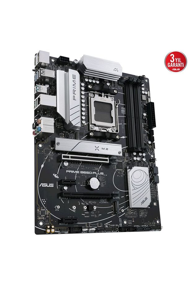 Prıme B650-plus-csm Amd B650 Am5 Ddr5 6400 Dp Hdmı 2x M2 Usb3.2 Aura Rgb 2.5gbit Lan Atx 128gb - 4
