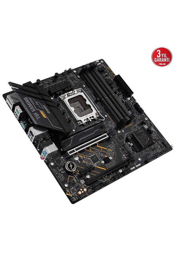 Tuf Gamıng B660m-e D4 4xddr4 5333 Dp/hdmı 2xm2 Usb3.2 Aura Rgb Matx 128gb Ram Desteği 1700p - 4