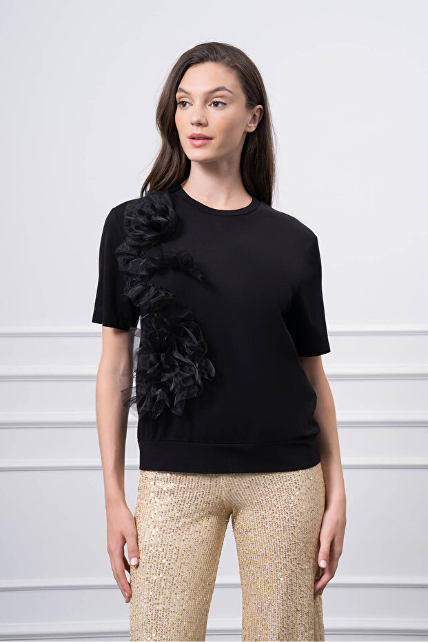 Fırfırlı Bluz - 1