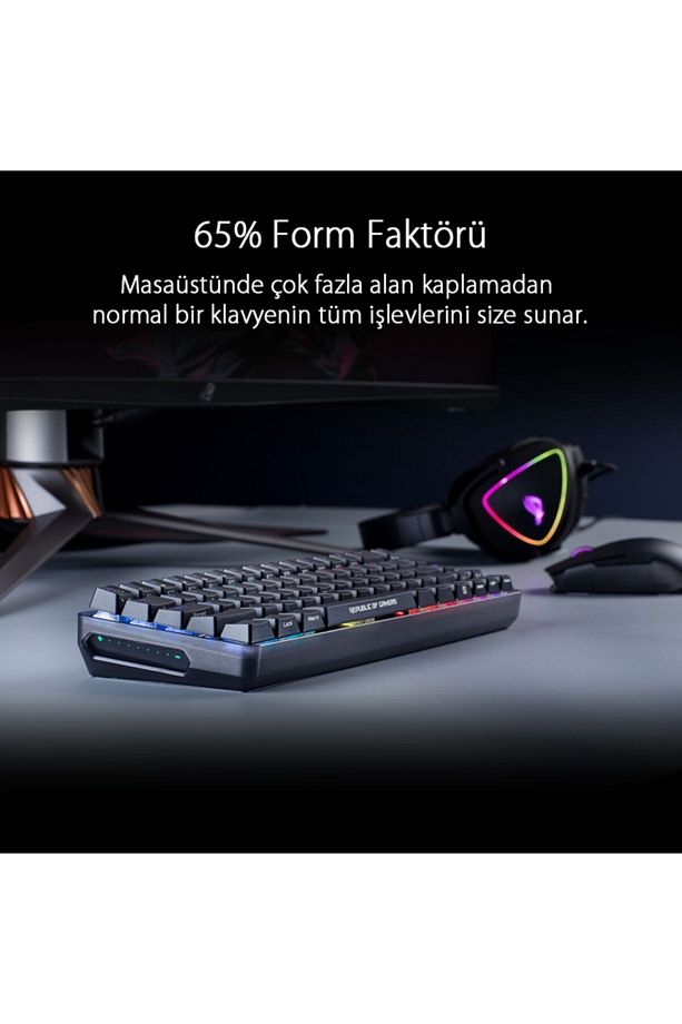 Rog Falchion Nx Compact %65 Kablosuz Türkçe Mekanik Oyuncu Klavyesi - 2