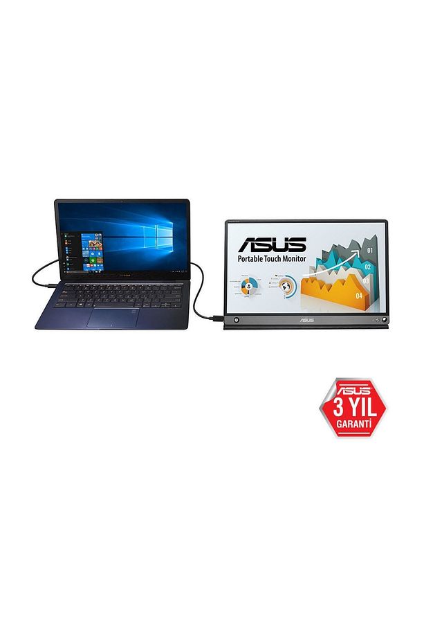 MB16AMT 15.6" FullHD 5ms 3 USB Type-C IPS Dokunmatik Monitör - 8