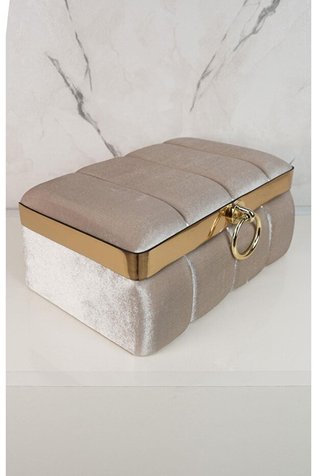 Lüks Kadife Makyaj Sandığı - 2