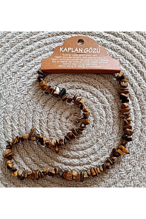 Kaplangözü Taşı Kırıktaş Şifalı Doğaltaş Kolye Tasarım - 1