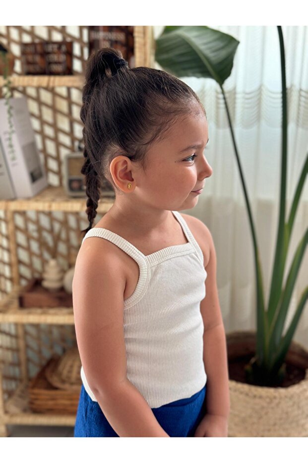 Beyaz Bebek Krop - 4