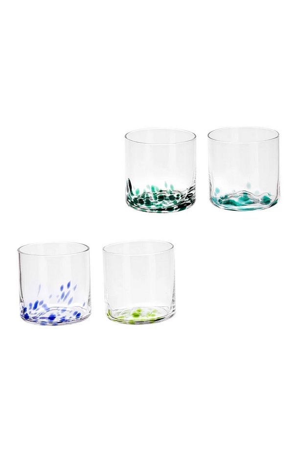 LCW HOME Desenli Cam Bardak 4'lü 380 Ml - 5
