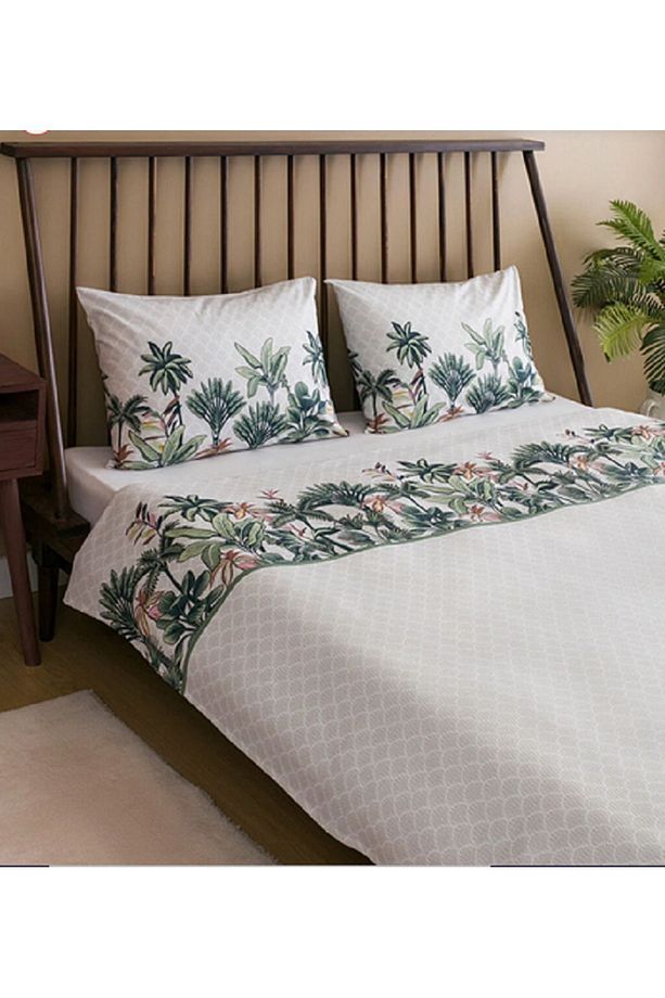 LCW HOME Baskılı Çift Kişilik Pike Seti - 1