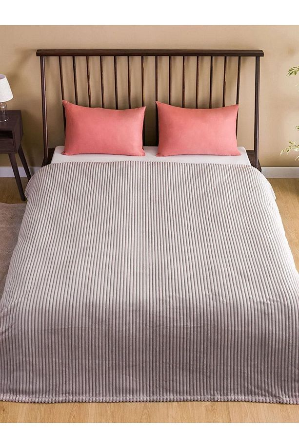 LCW HOME Wellsoft Fitilli Çift Kişilik Battaniye 200x220 Cm - 2