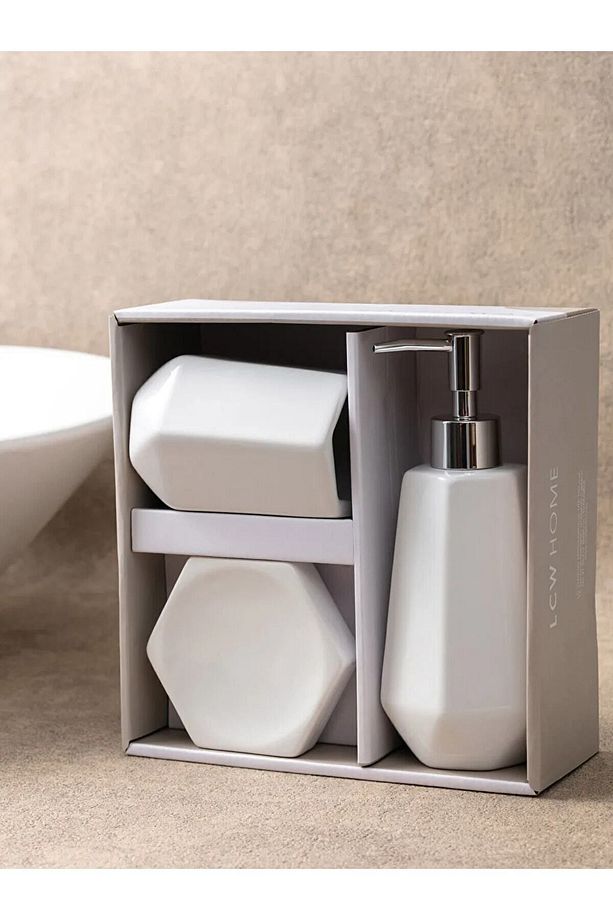 LCW HOME Seramik Banyo Seti 3'lü - 4