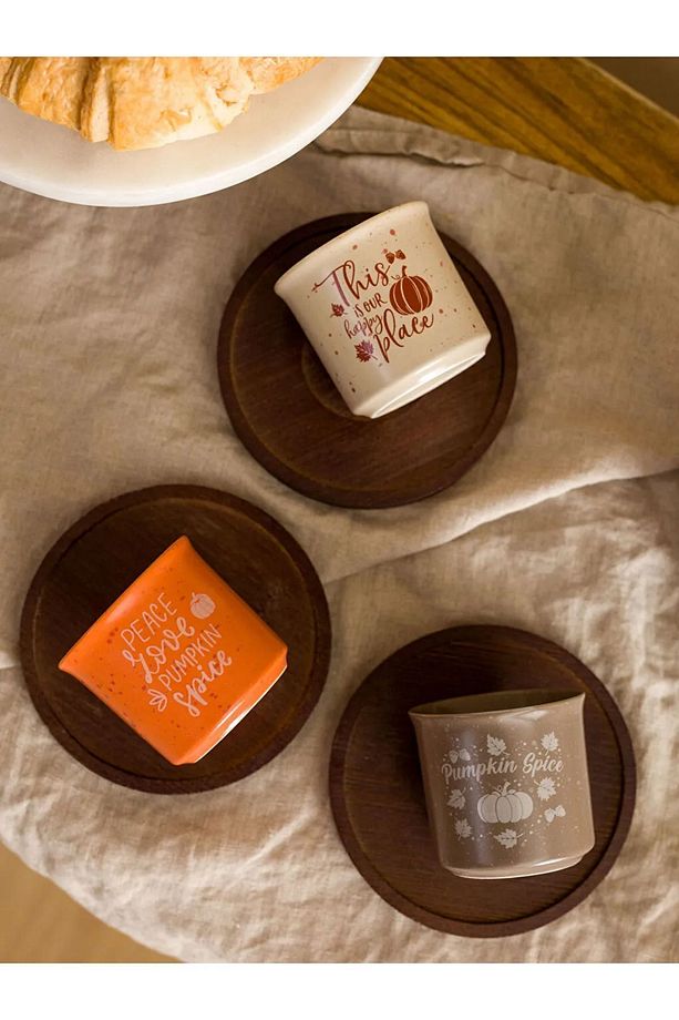 LCW HOME Baskılı 3 Kişilik Kahve Fincan Takımı 90 Ml - 4