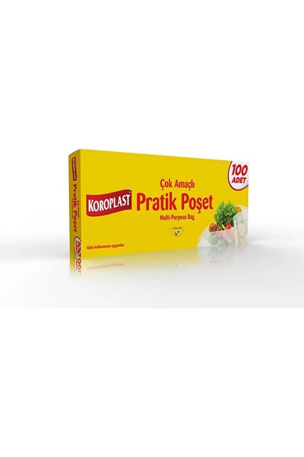 Çok Amaçlı Pratik Poşet 100 Adet - 1