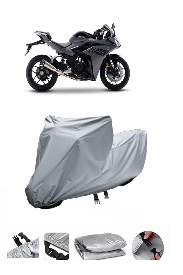 دراجة نارية Arora GP 250 سميكة للغاية - متوافقة مع الحقيبة الخلفية