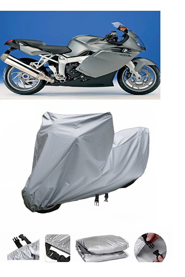 BMW K 1200 S Motorcycle Cover - NOT COMPATIBLE WITH REAR Bag .