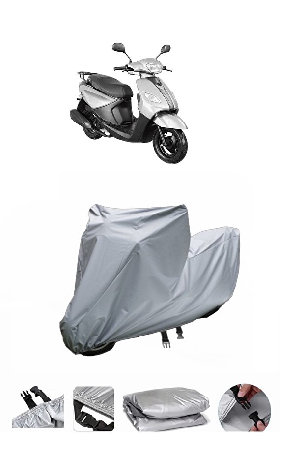 Volta Apec 125 Motorcycle Cover - NOT COMPATIBLE WITH REAR Bag .