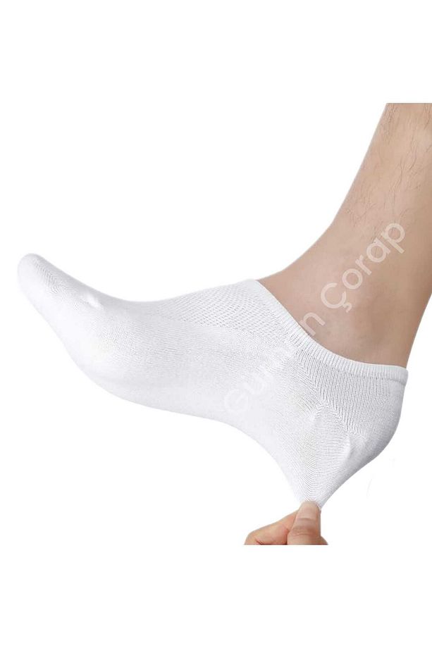 10 çift Unisex Görünmez Çorap Spor Ayakkabı Çorabı Pamuklu - 3