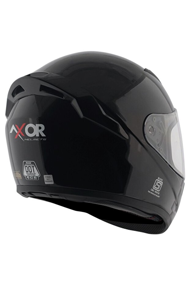 Rage Kask Black Gloss - 5