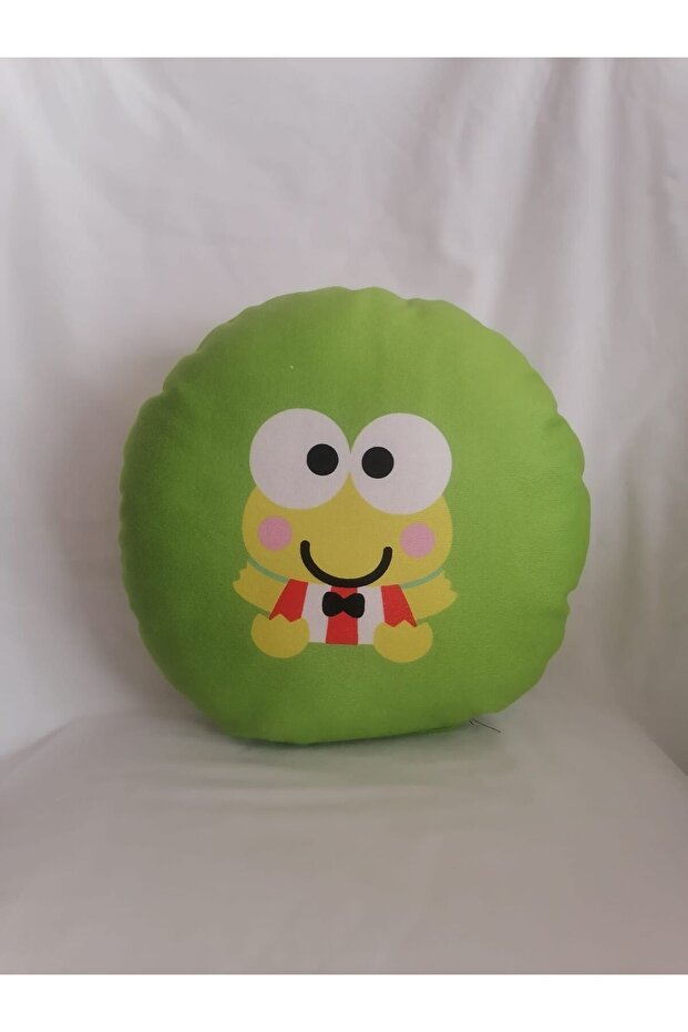 Cute Pillow with Frog Pattern - 1