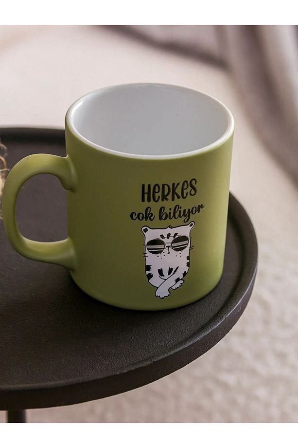 LCW HOME Kedi Baskılı Seramik Kupa 320 Ml - 2
