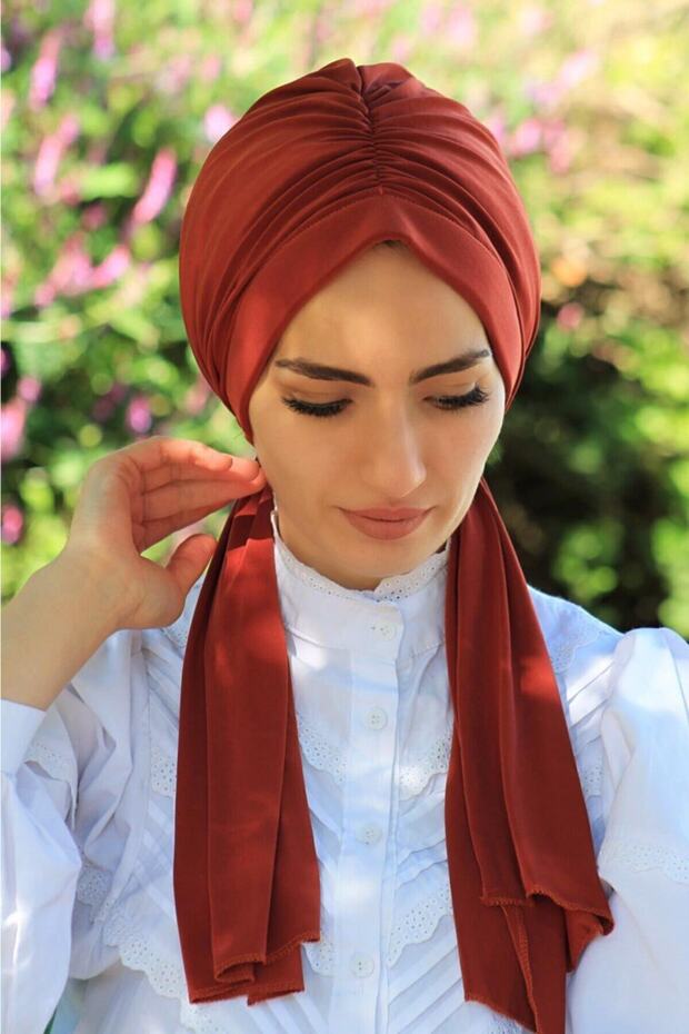 سباح حجاب - تصميم بونيه، للبحر وحمام السباحة، بلاط متوافق مع هاسيما وميوولي - 3