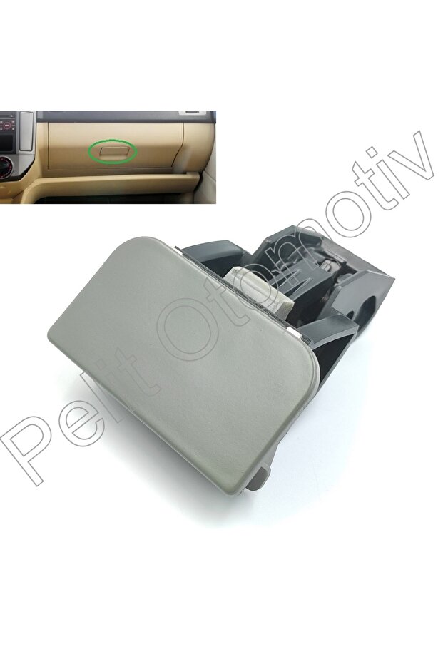 Polo (2002-2010) Glove Box Cover Latch Gray 6q0857131