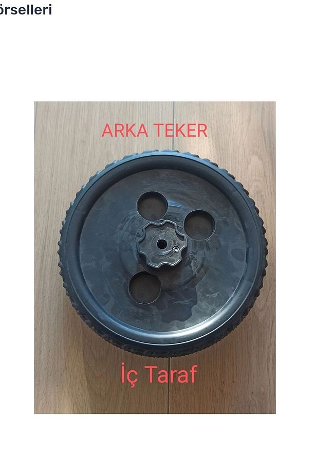 12 Volt Daytona Akülü Araba Için Bir Adet Arka Teker Şerit Siyah (JANT DAHİL DEĞİL) - 2