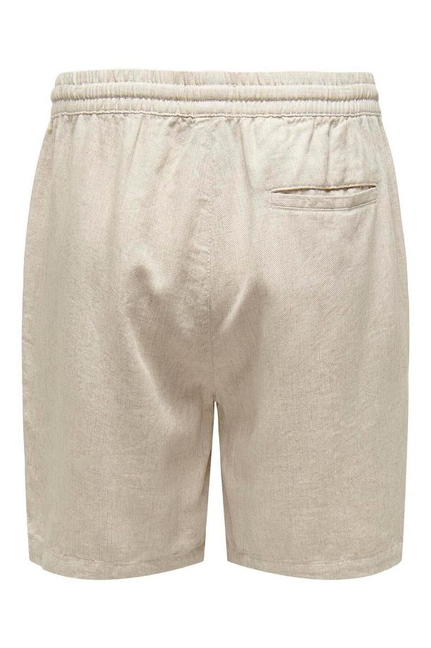 ONSTEL VISC LIN SHORTS 0075 Pamuk Keten Erkek Şort - 2