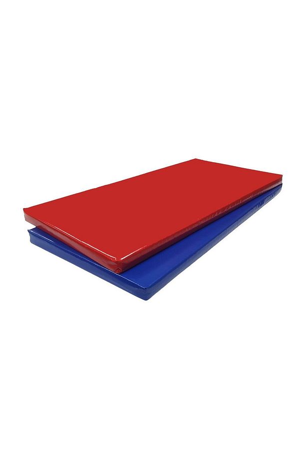 Kırmızı - Mavi 60x120x5 Cm Çocuk Jimnastik Minderi (PVC) - 2