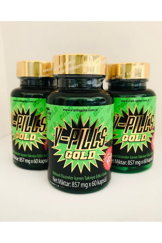 Vpills Gold Bitkisel 60 Kapsül X 3kutu B1 - 1