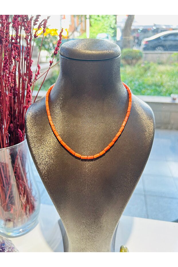 Gerçek Tunus Mercan Kolye - 1