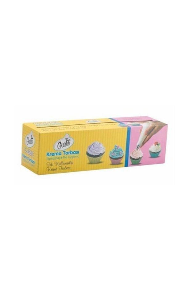 Tek Kullanımlık Krema Sıkma Torbası 72'li 50 x 26 cm - 1