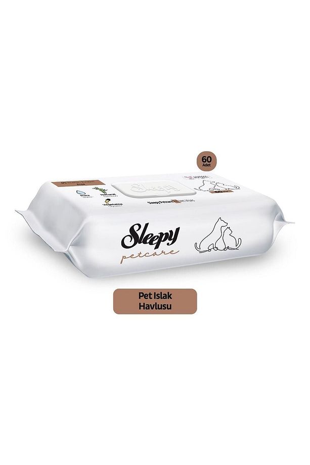 Petcare Bakım Seti ( 30'lu Pet Bakım Örtüsü + 60 Yaprak Islak Havlu + 500 Ml Şampuan ) - 3