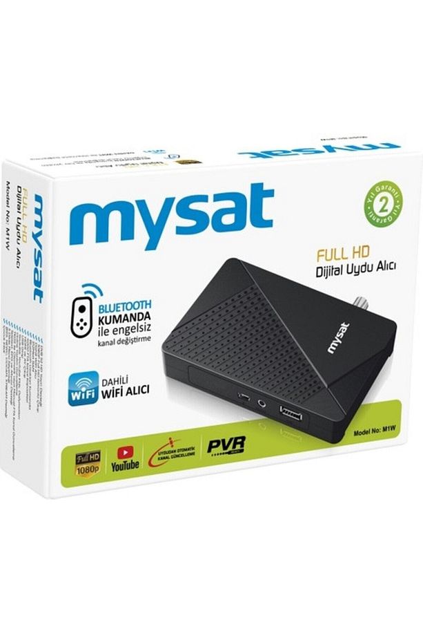 M1-W Youtube, Wifi Full Hd + Bluetooth Kumanda Dijital Uydu Alıcı - 4