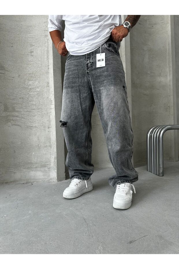 بنطلون فضفاض للغاية - 4