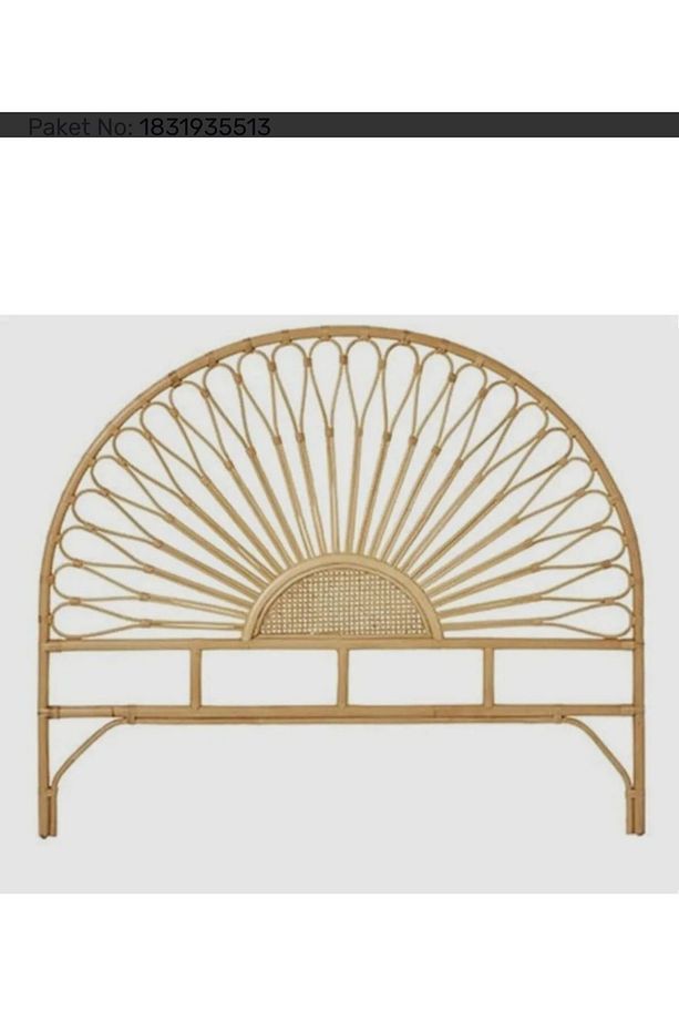 Bambu kuşgözü model yatak başlığı - 2