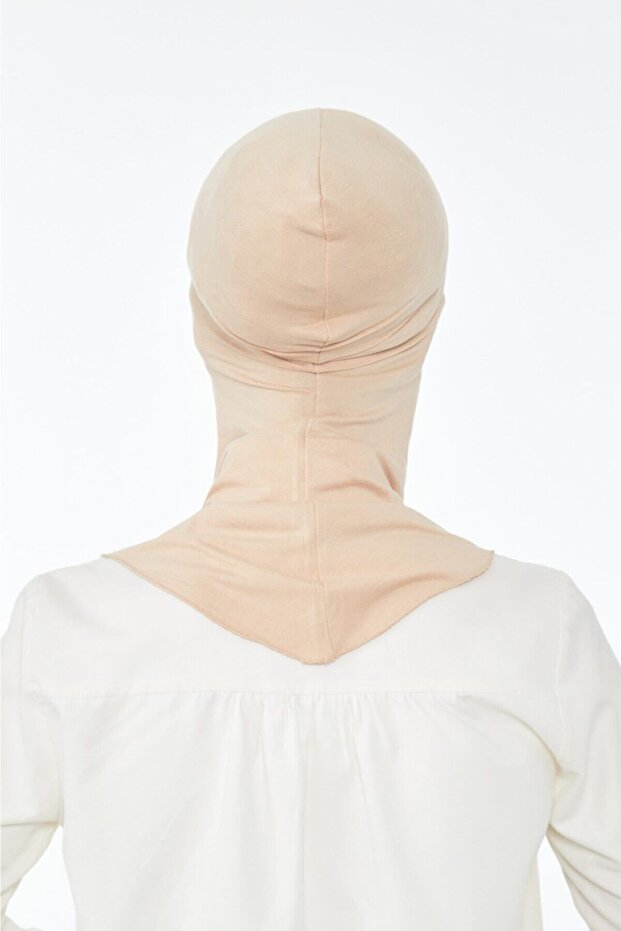 Boyunluklu Bone-açık Bej - 3