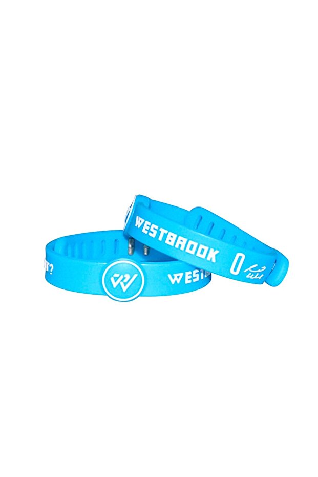 Russell Westbrook Turquoise Adjustable Basketball Bracelet