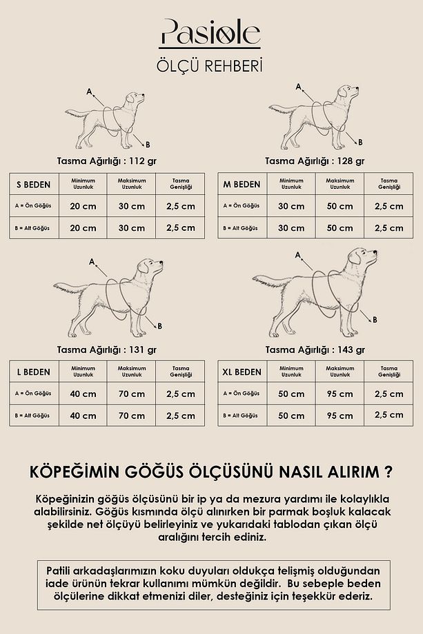Köpek Göğüs Tasması, Köpek Tasması , Ayarlanabilir, Sağlam Köpek Tasması - Parto - 3