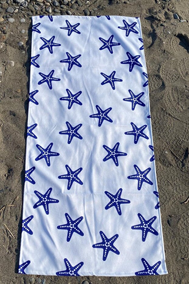 Baskılı Plaj Havlusu - 1