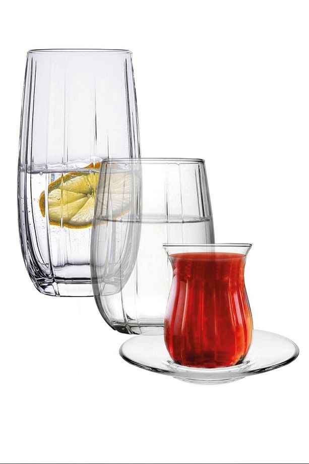 Lınka Su Meşrubat Çay Seti (24 Parça) P420405 & P420415 - 2