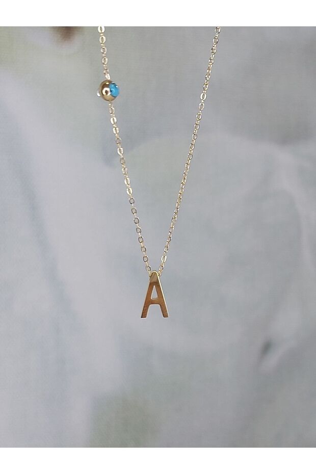 Çelik Harfli Kolye - 1