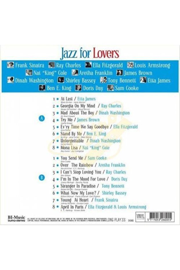 Jazz For Lovers - Plak - 2