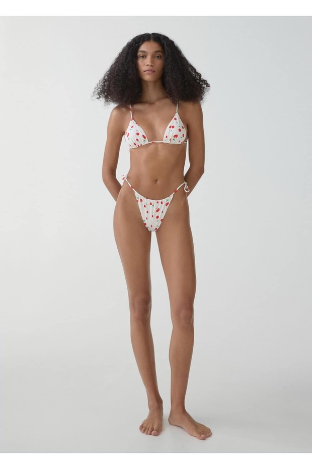 Kirazlı bikini üstü - 2