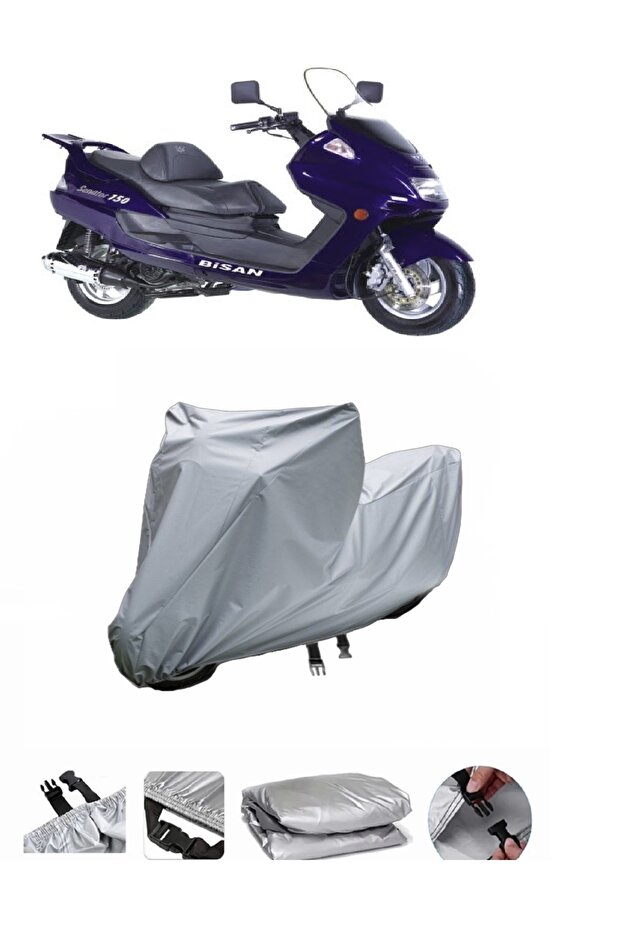 Bisan Senator 150 Ultra Thick Motorcycle - Back Bag Compatible