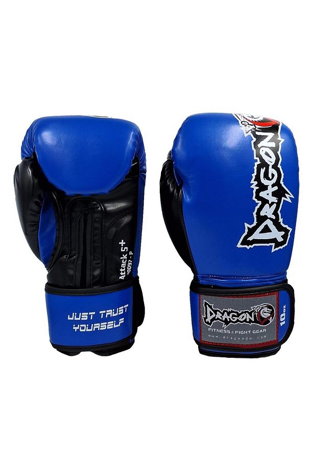 Attack 5 Plus Kick Boks Eldiveni Profesyonel Dişlik ve Boks Bandajı Boks Eldiveni Set - 4