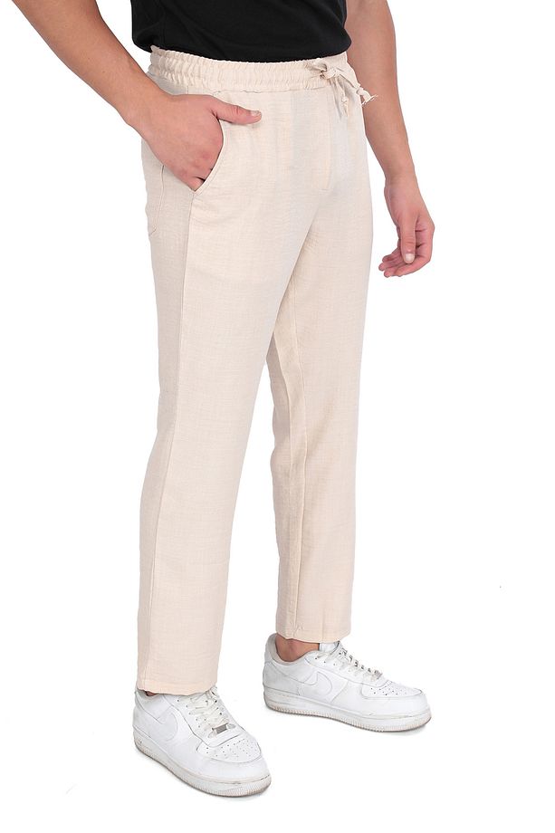 Erkek Pantolon Yandan Cepli, İster Klasik İster Spor Günlük Pantolon - 4