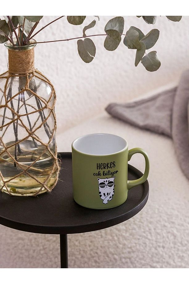 LCW HOME Kedi Baskılı Seramik Kupa 320 Ml - 1