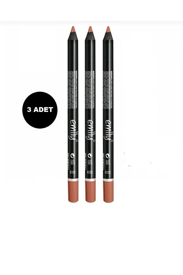 Dudak Kalemi 3'lü No:203 - 3