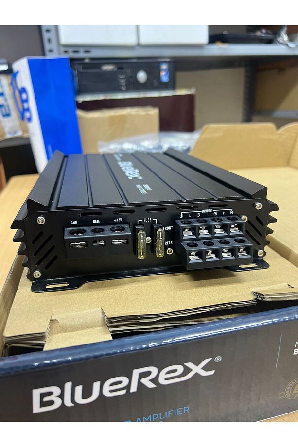 BLUEREX 2 OHM 4X110 RMS 4 KANAL AB CLASS OTO AMFİ FIRSAT ÜRÜNÜ - 2