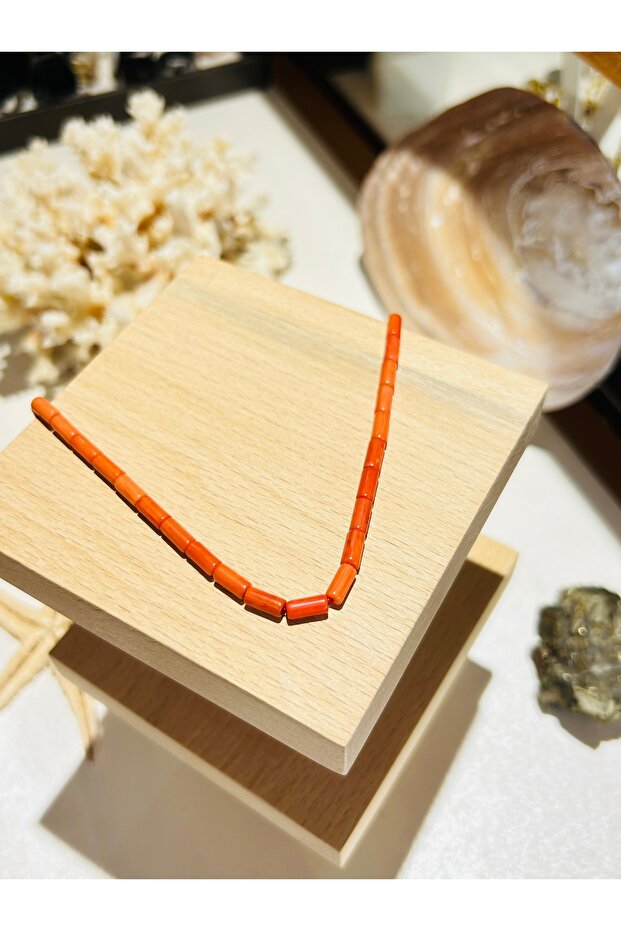 Gerçek Tunus Mercan Kolye - 4