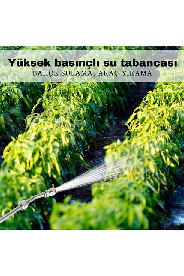 30cm Bahçe Sulama Yüksek Basınçlı Su Tabancası Oto Yıkama Ve Sulama Püskürtme Tabancası - 7